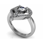 Кольцо Сердце Os 7190