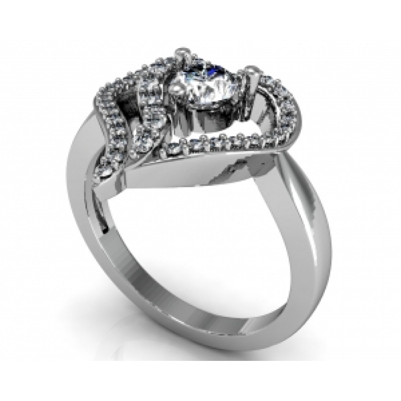 Кольцо Сердце Os 7190