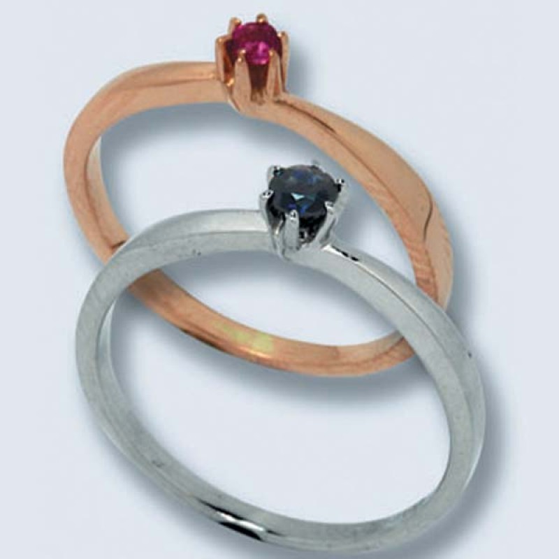 Кольцо с камнем 1954