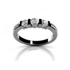 Помолвочное кольцо с дорожкой камней Os 2180