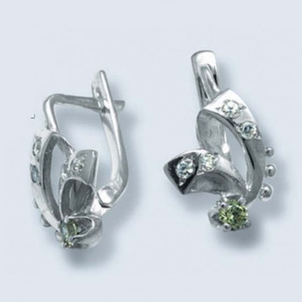 Серьги с камнями С-021