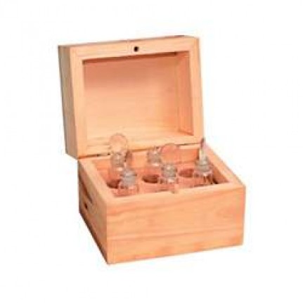 Пробирки для реактивов 5 мл (к-т 5 шт. в шкатулке с воронкой)