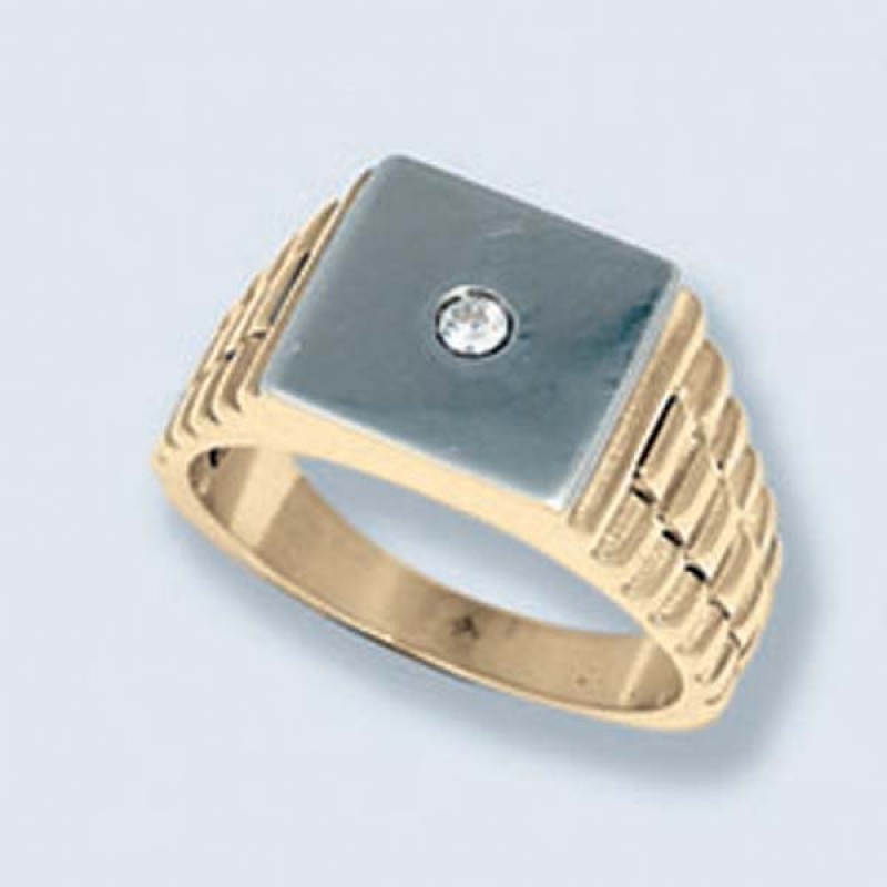 Печатка с камнем 008