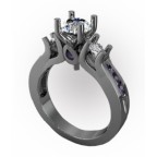 Кольцо с крупными камнями Os 2642