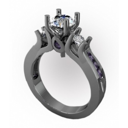 Кольцо с крупными камнями Os 2642