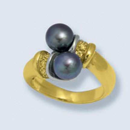 Кольцо с жемчугом 167