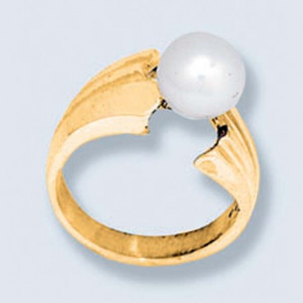Кольцо с жемчугом 083