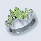 Кольцо с камнями 379