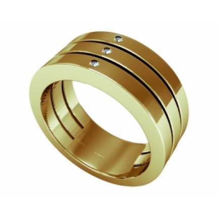 Кольцо с камнями Os 2065