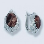 Серьги с камнями С-192