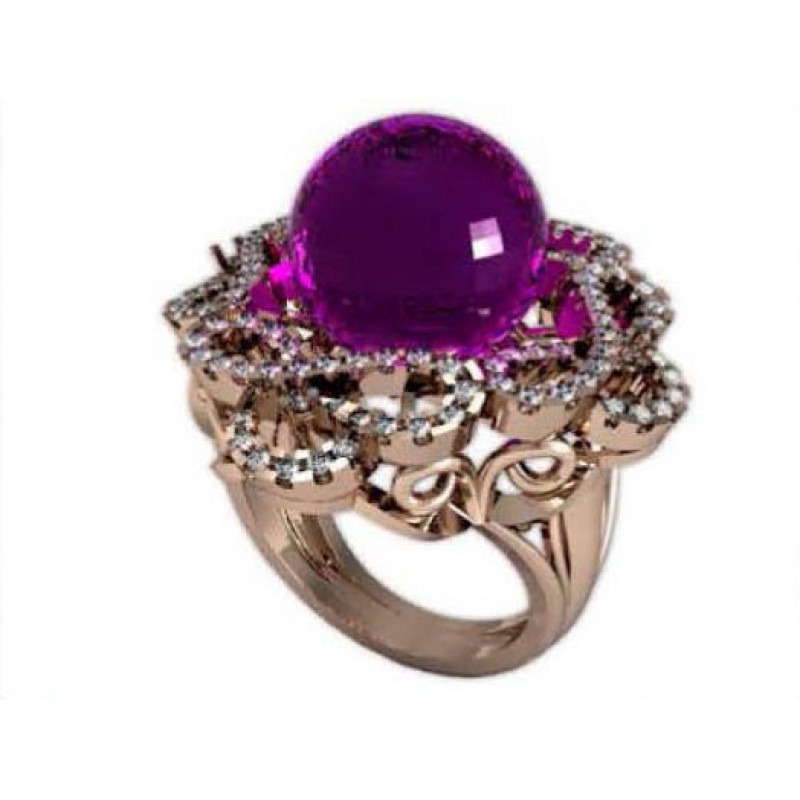 Кольцо с жемчугом Os 7043