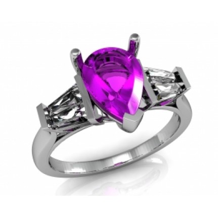 Кольцо с крупными камнями Os 7132