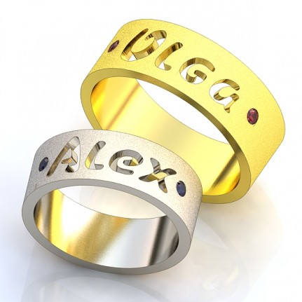 Обручальные кольца на заказ