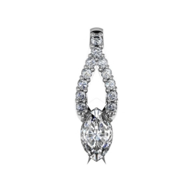 Подвеска с крупным камнем Os 1527