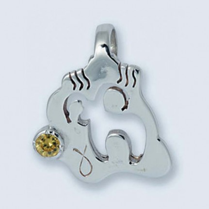Подвеска с камнем (овен) П-432