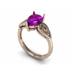 Кольцо с крупным камнем Os 7139