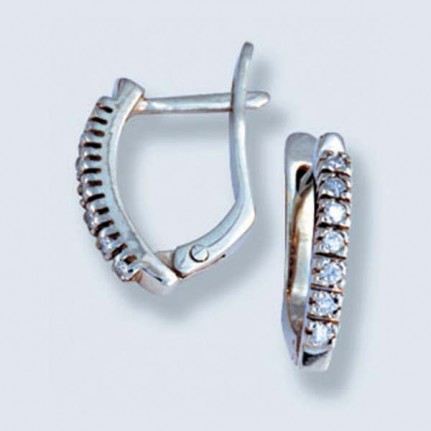 Серьги с камнями С-597