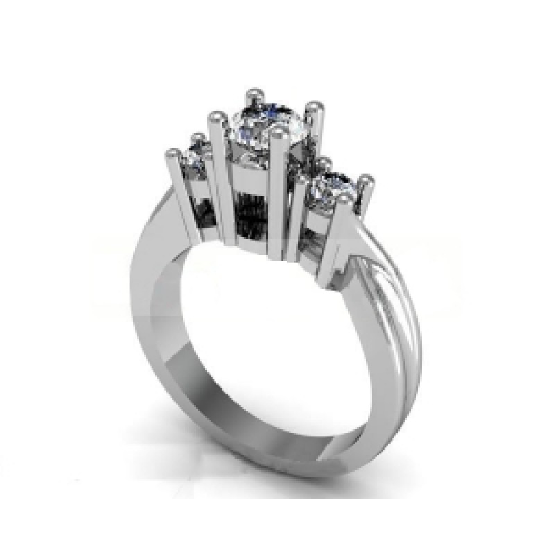 Кольцо с крупными камнями Os 2546