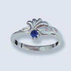 Кольцо с камнями 1800