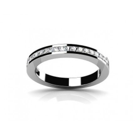 Обручальное кольцо с дорожкой камней Os 2192