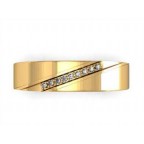 Кольцо с дорожкой камней Os 2011