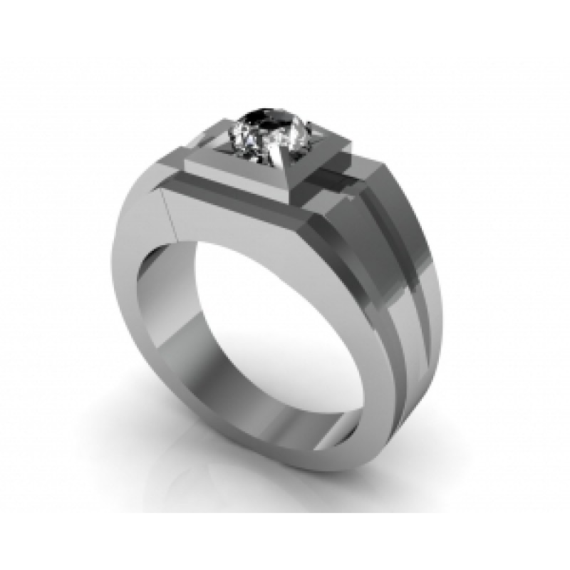 Кольцо с крупным камнем Os 3079