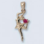 Подвеска с камнем П-211