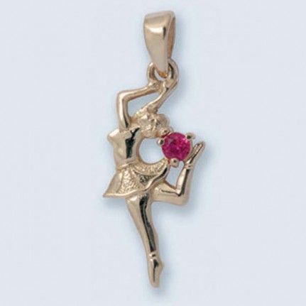 Подвеска с камнем П-211