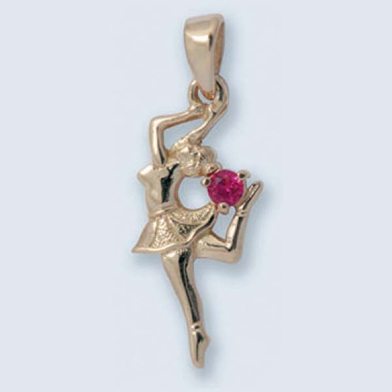 Подвеска с камнем П-211