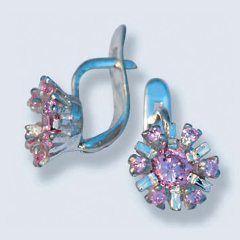 Серьги с камнями С-323