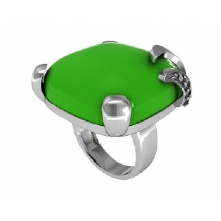 Кольцо с крупным камнем Os 7171