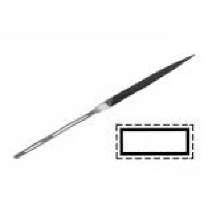 Надфиль плоский конус 200 №4