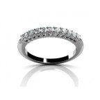 Обручальное кольцо с дорожкой камней Os 2177