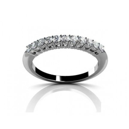 Обручальное кольцо с дорожкой камней Os 2177