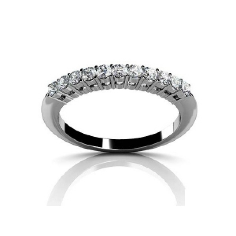 Обручальное кольцо с дорожкой камней Os 2177