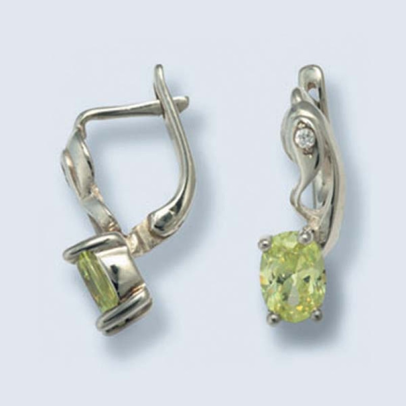 Серьги с камнями С-020/КТ-058