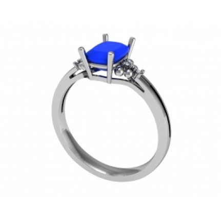 Кольцо с крупным камнем Os 7152