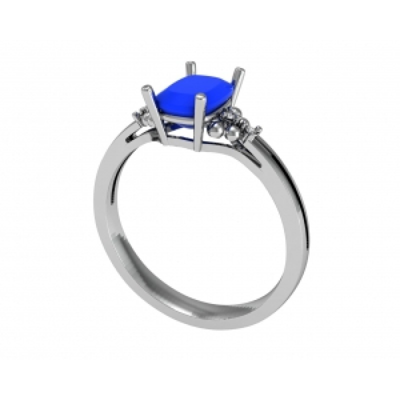 Кольцо с крупным камнем Os 7152