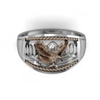 Кольцо с изображением орла Os 3030
