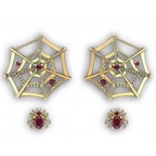 Серьги Паутина Os 4019