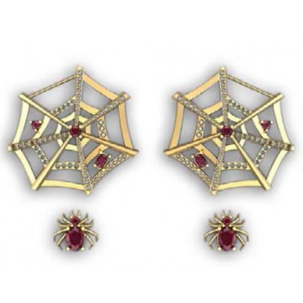 Серьги Паутина Os 4019