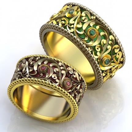 Обручальные кольца на заказ