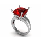 Кольцо с крупным камнем Os 7143