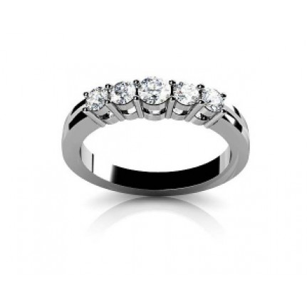 Кольцо с дорожкой камней Os 2611