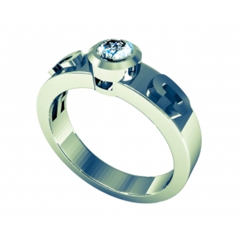 Кольцо с камнем Os 2063