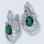 Серьги с камнями С-067