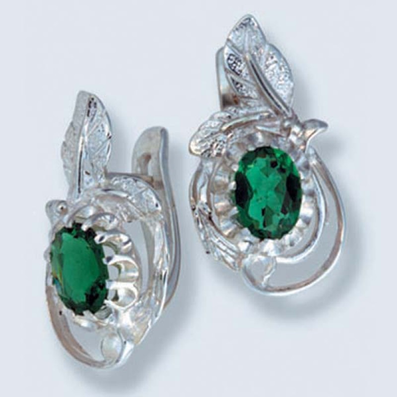 Серьги с камнями С-067