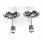 Серьги - пусеты Цветочек Os 4052