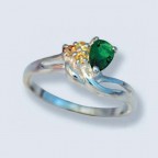 Кольцо с камнями 2039