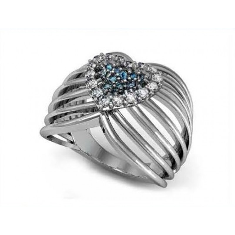 Кольцо Сердце Os 7058